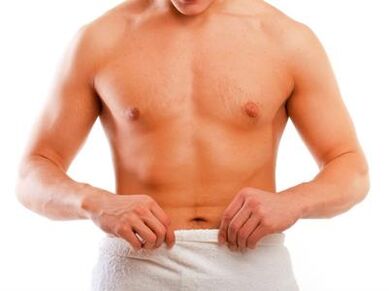 男人做练习以增加阴茎 5 厘米